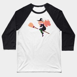 Strawberry Blond Witch Baseball T-Shirt